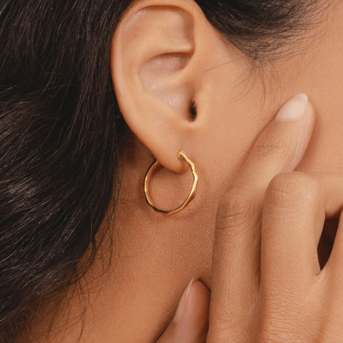 dainty minimal statement earrings, rani and co, jewellery brand uk