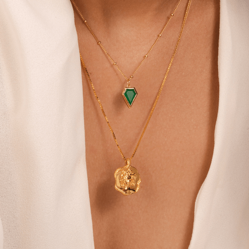 dainty minimal necklace, rani and co, jewellery brand uk