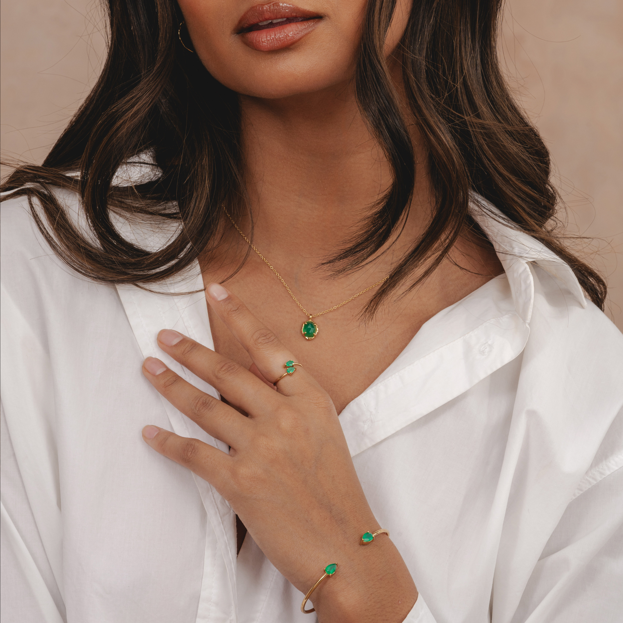 Green Onyx Necklace