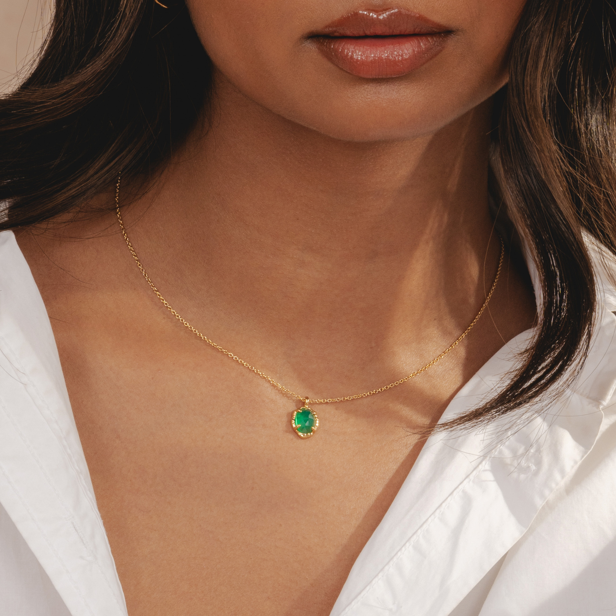 Green Onyx Necklace