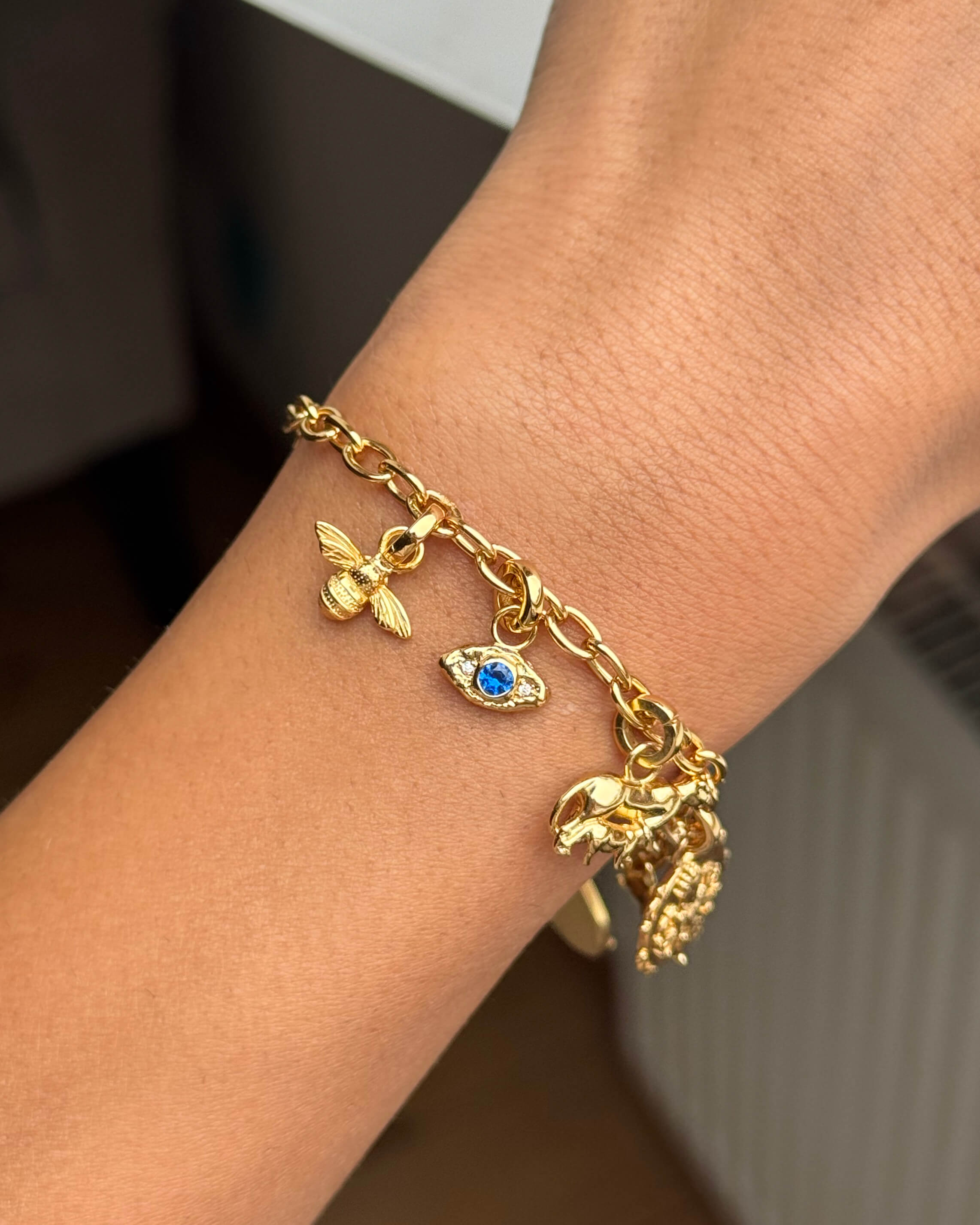 Mini Queen Bee Charm