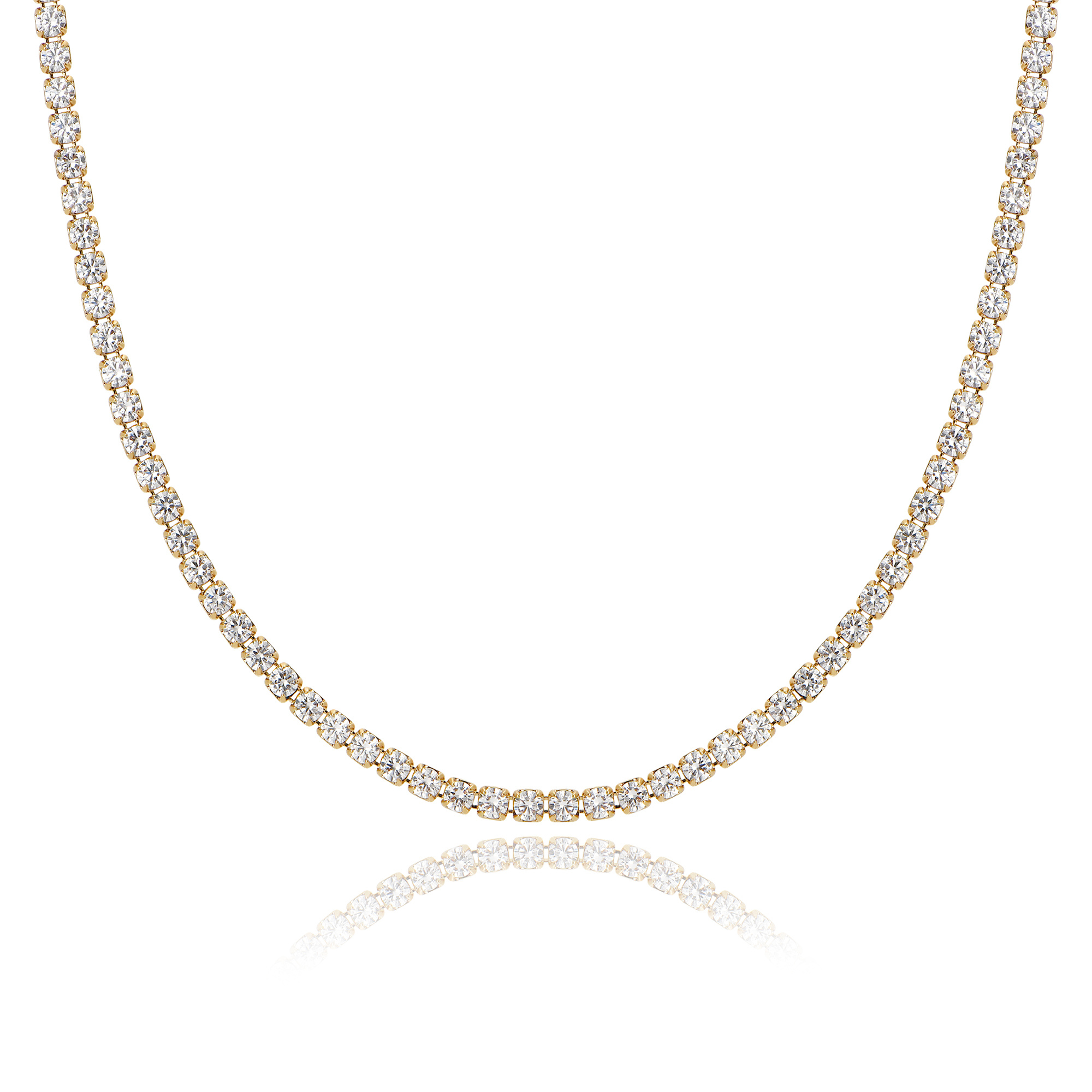 Micro Tennis Necklace