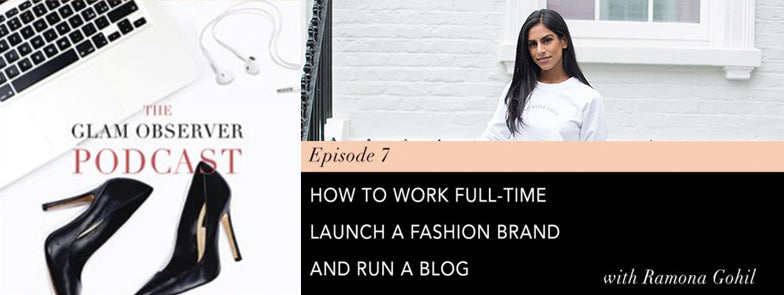 Founder of Rani & Co., Ramona Gohil, interviews with Italian fashion blog Glam Observer