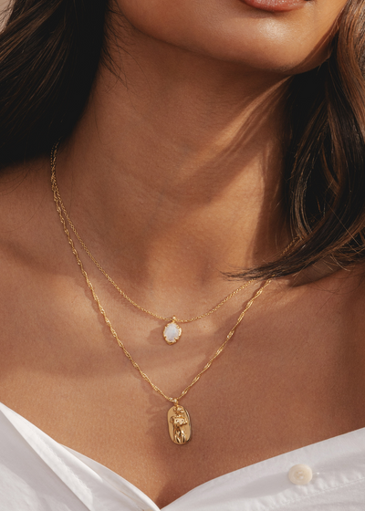 dainty minimal necklace, rani and co, jewellery brand uk