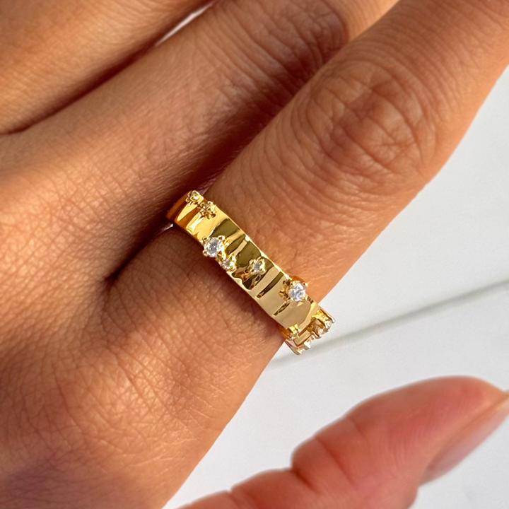 Irregular Cz Ring (Sample)