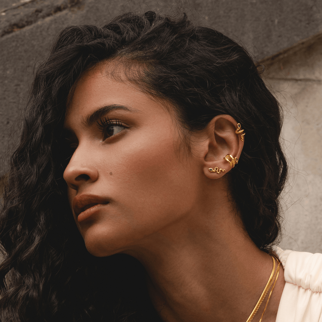 Snake Stud Earrings