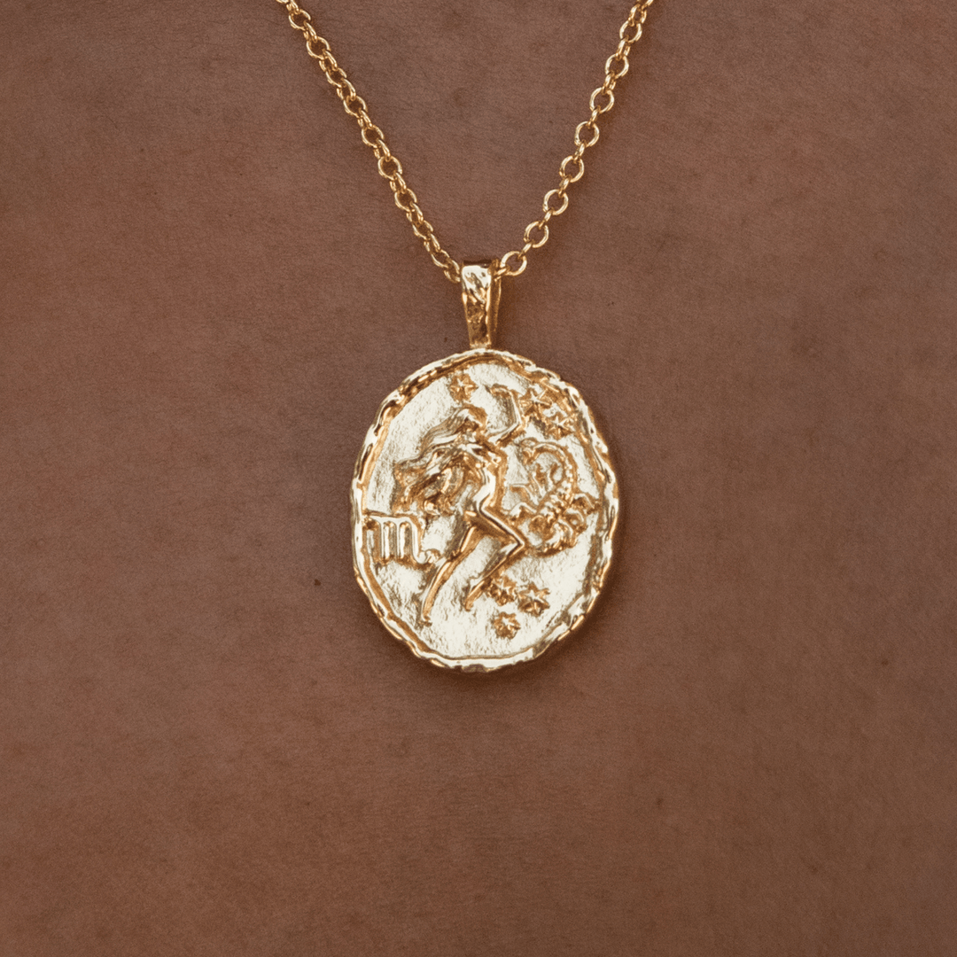 Scorpio Zodiac Necklace
