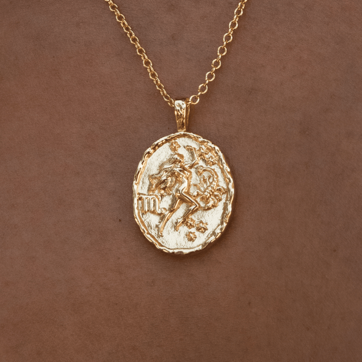 Scorpio Zodiac Necklace