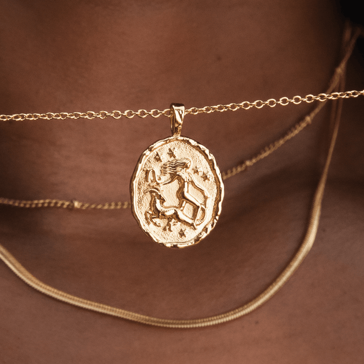 Capricorn Zodiac Necklace