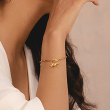 Mini lioness and cub charm symbolising strength and motherhood by Rani and Co