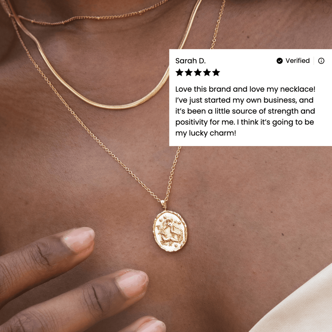 Capricorn Zodiac Necklace