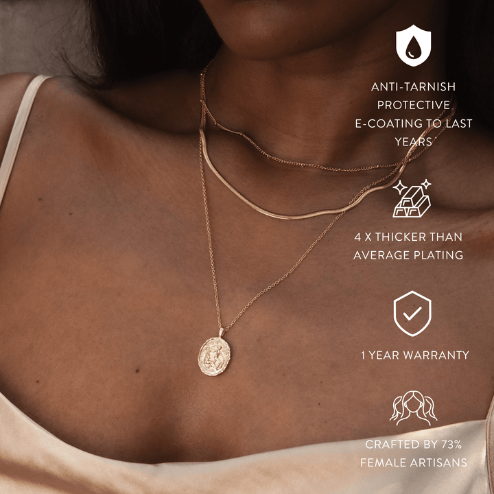 Capricorn Zodiac Necklace