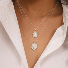 Sterling silver Lakshmi necklace symbolising abundance by Rani and Co jewellery