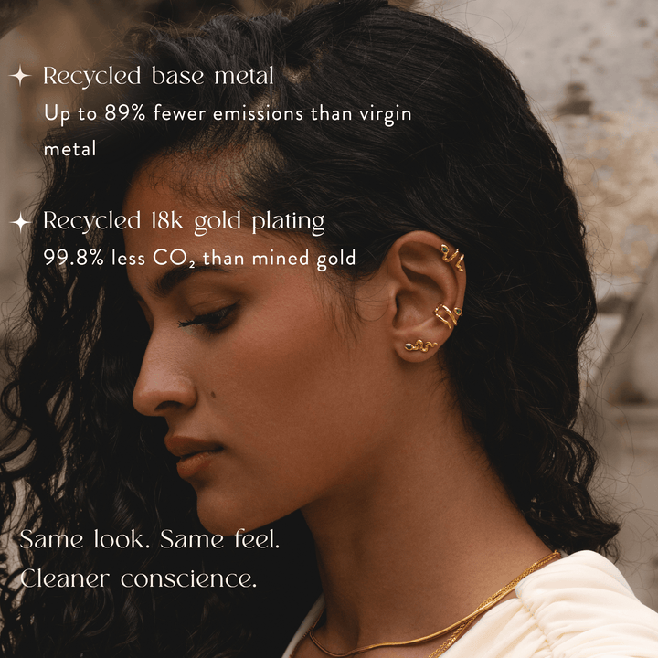 Snake Stud Earrings