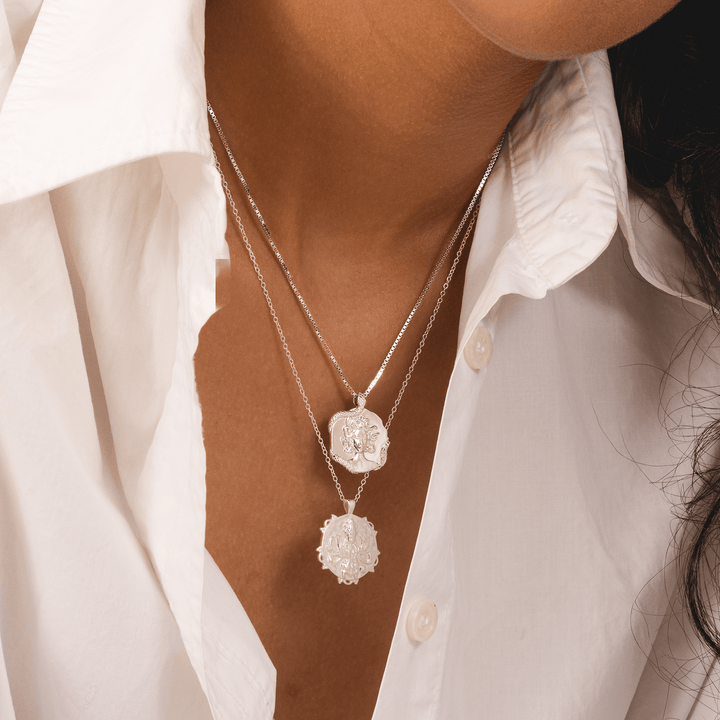 Medusa Necklace (Silver)