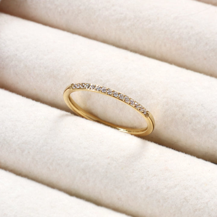 Cz Band Ring