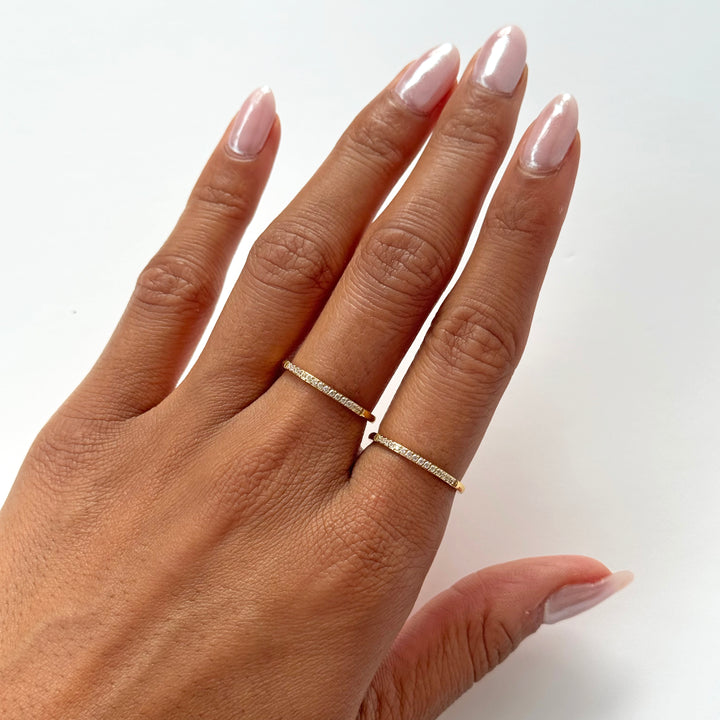 Cz Band Ring