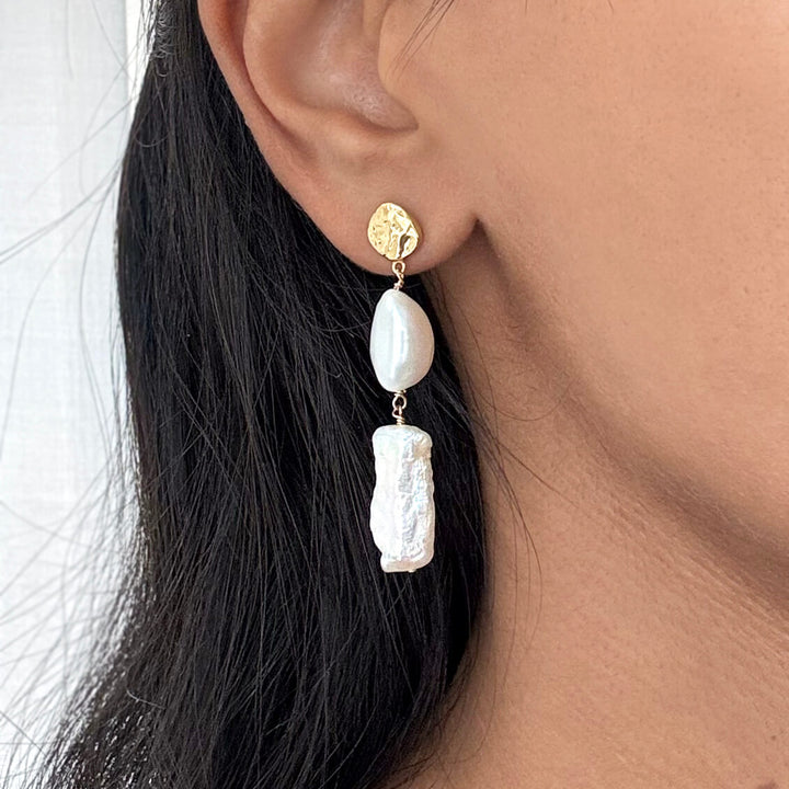 Mixed Pearl Earrings (Sample)