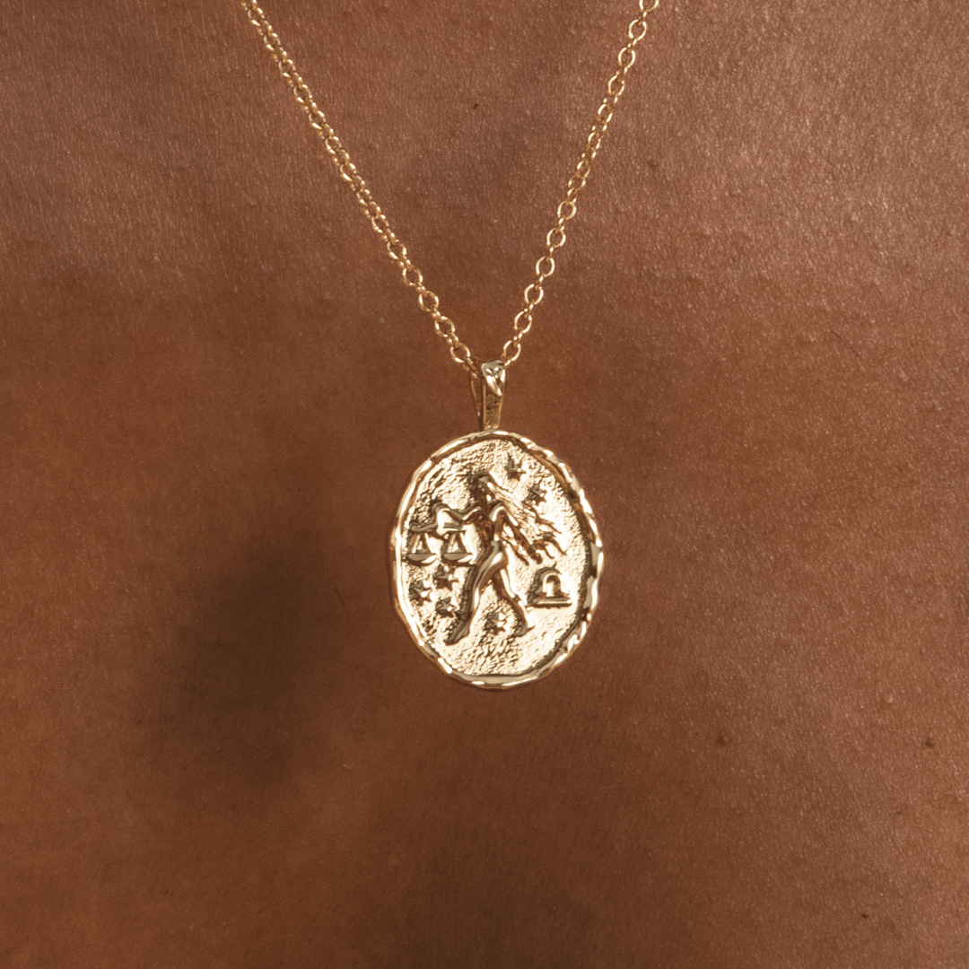 Libra Zodiac Necklace