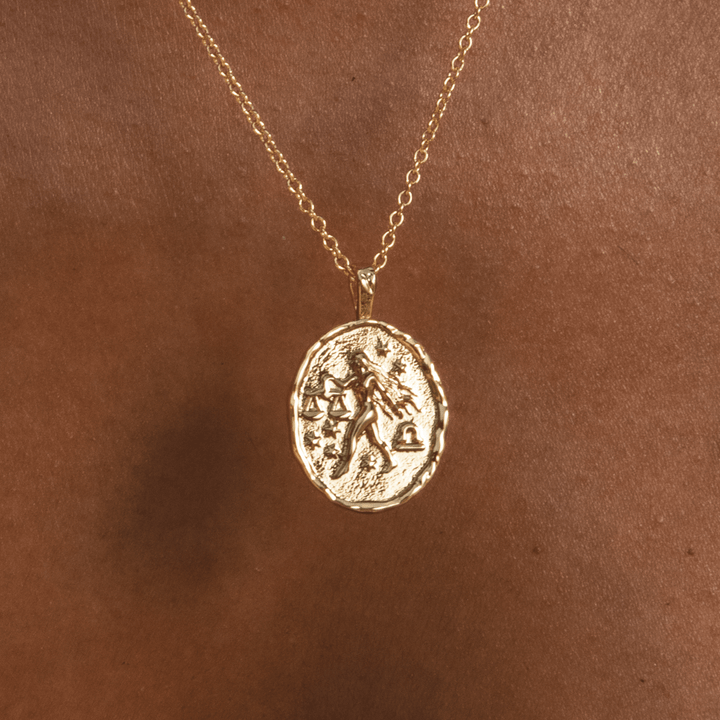 Libra Zodiac Necklace