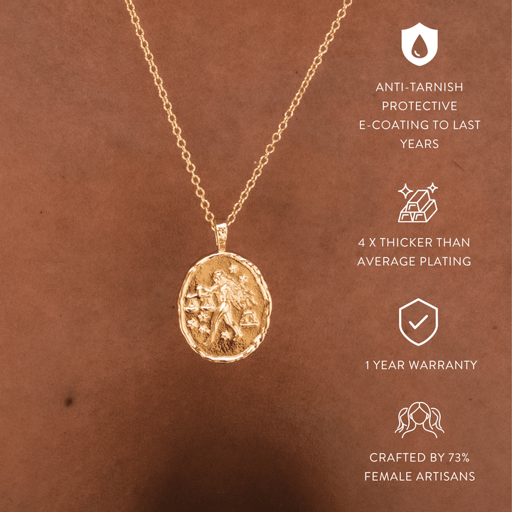 Libra Zodiac Necklace