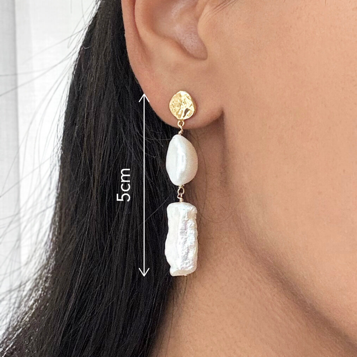 Mixed Pearl Earrings (Sample)