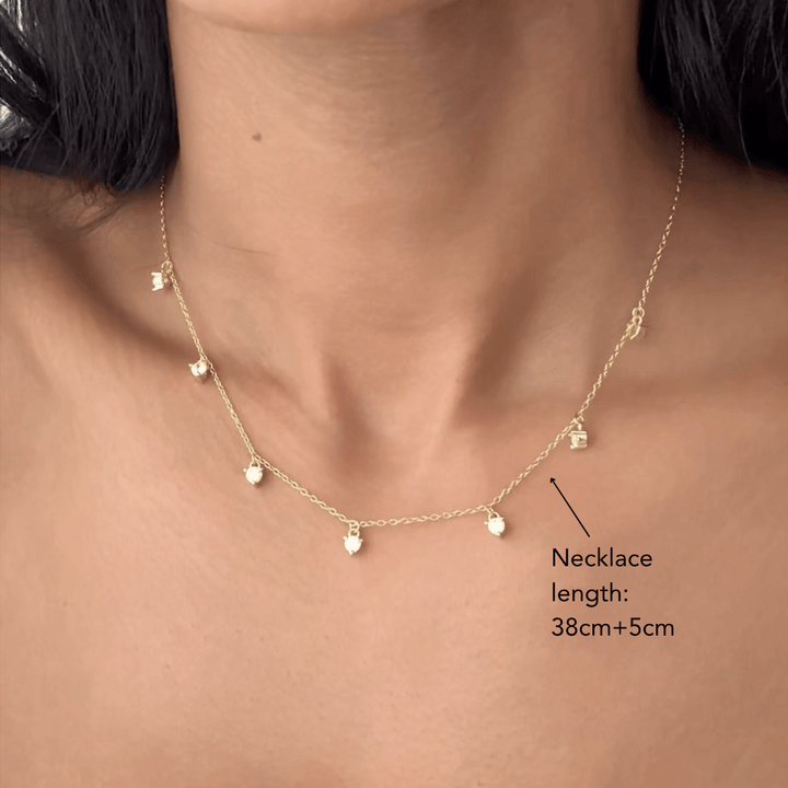 Cz Drop Necklace 1