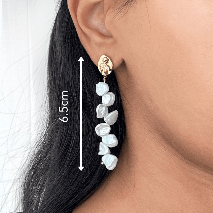 Aphrodite Pearl Earrings (Sample)