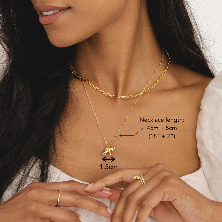 Elephant Necklace (Sample)