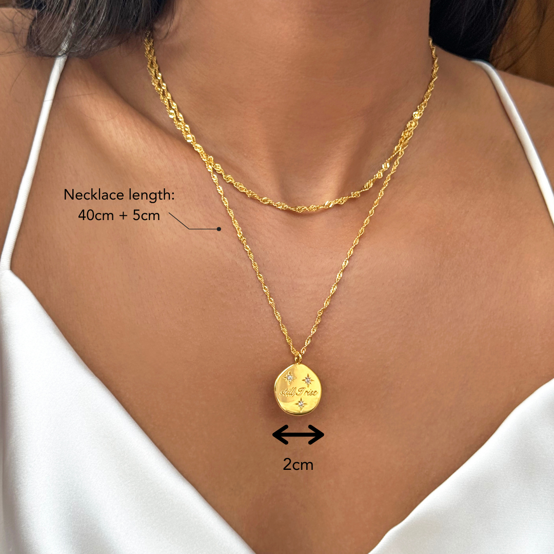 Still I Rise Necklace (Defect)