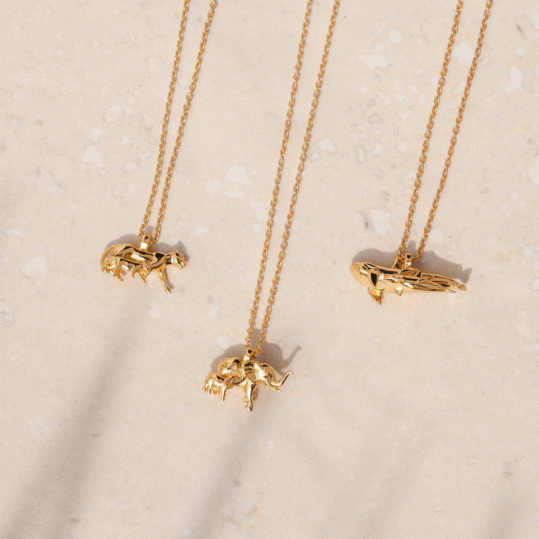 Cub Rani Pinterest Lioness & Cub Gold Necklace | Rani & Co. Jewellery