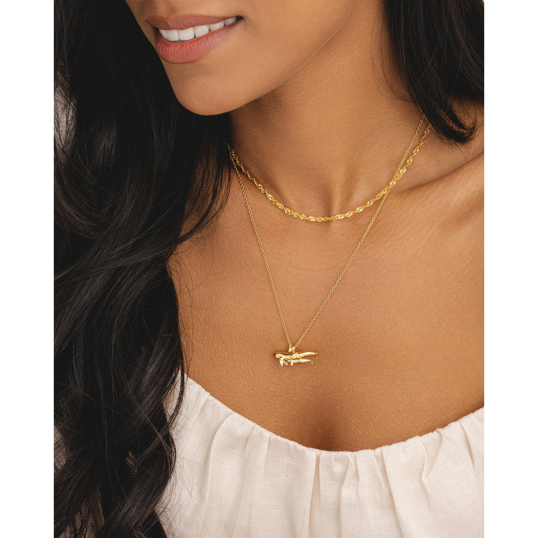 Whale Necklace (Sample)