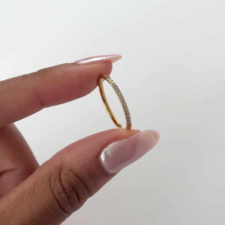 Cz Band Ring