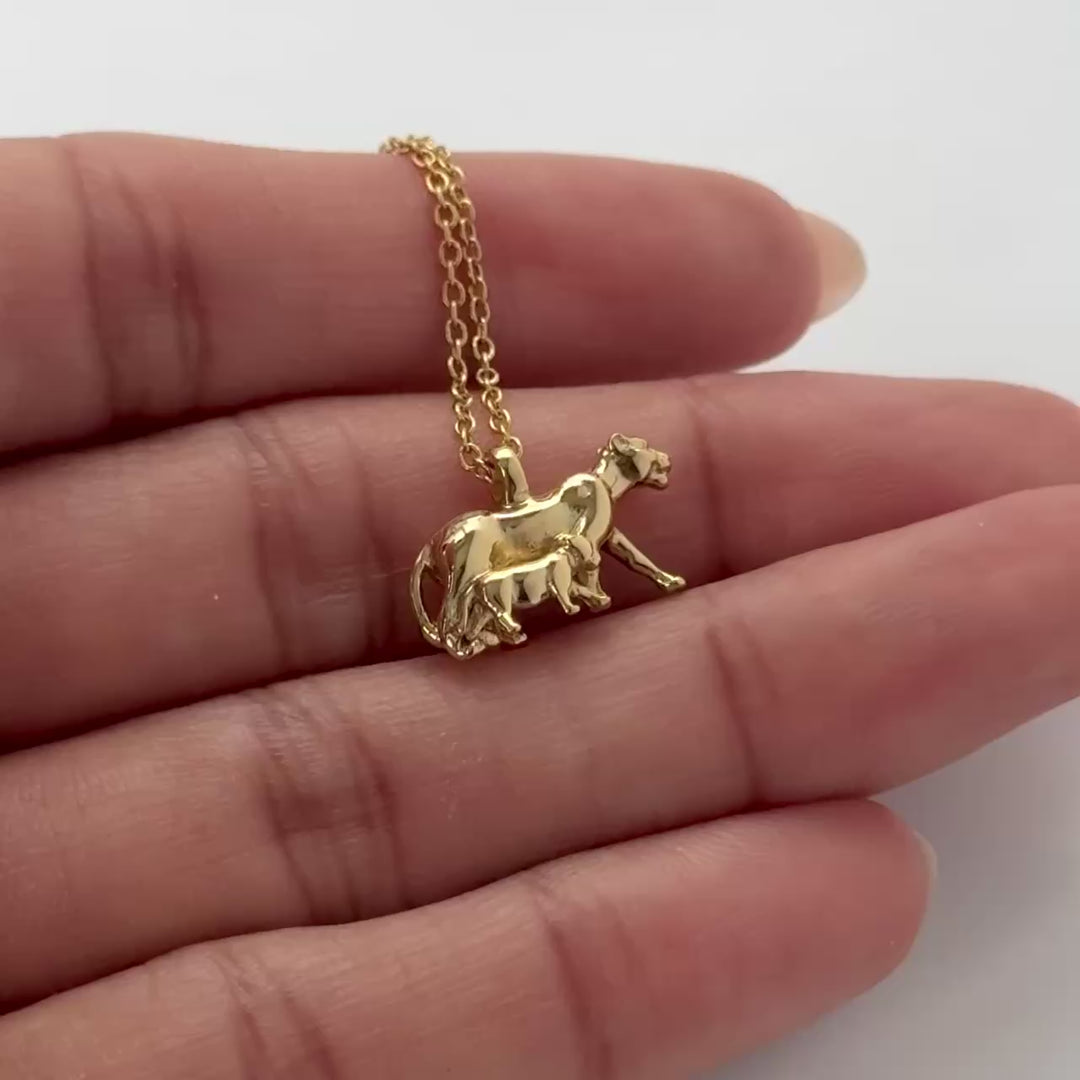Lioness Necklace (Sample)