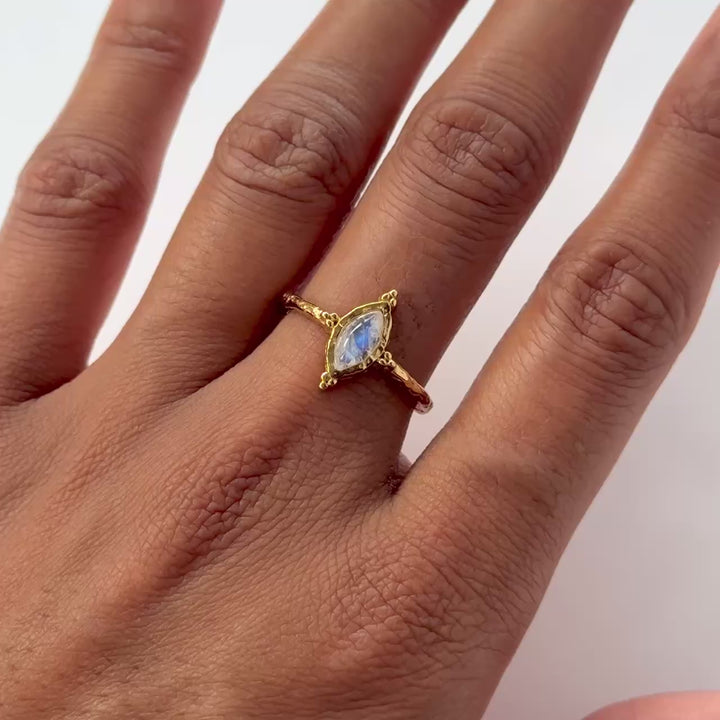 Indian Moonstone Ring (Sample)