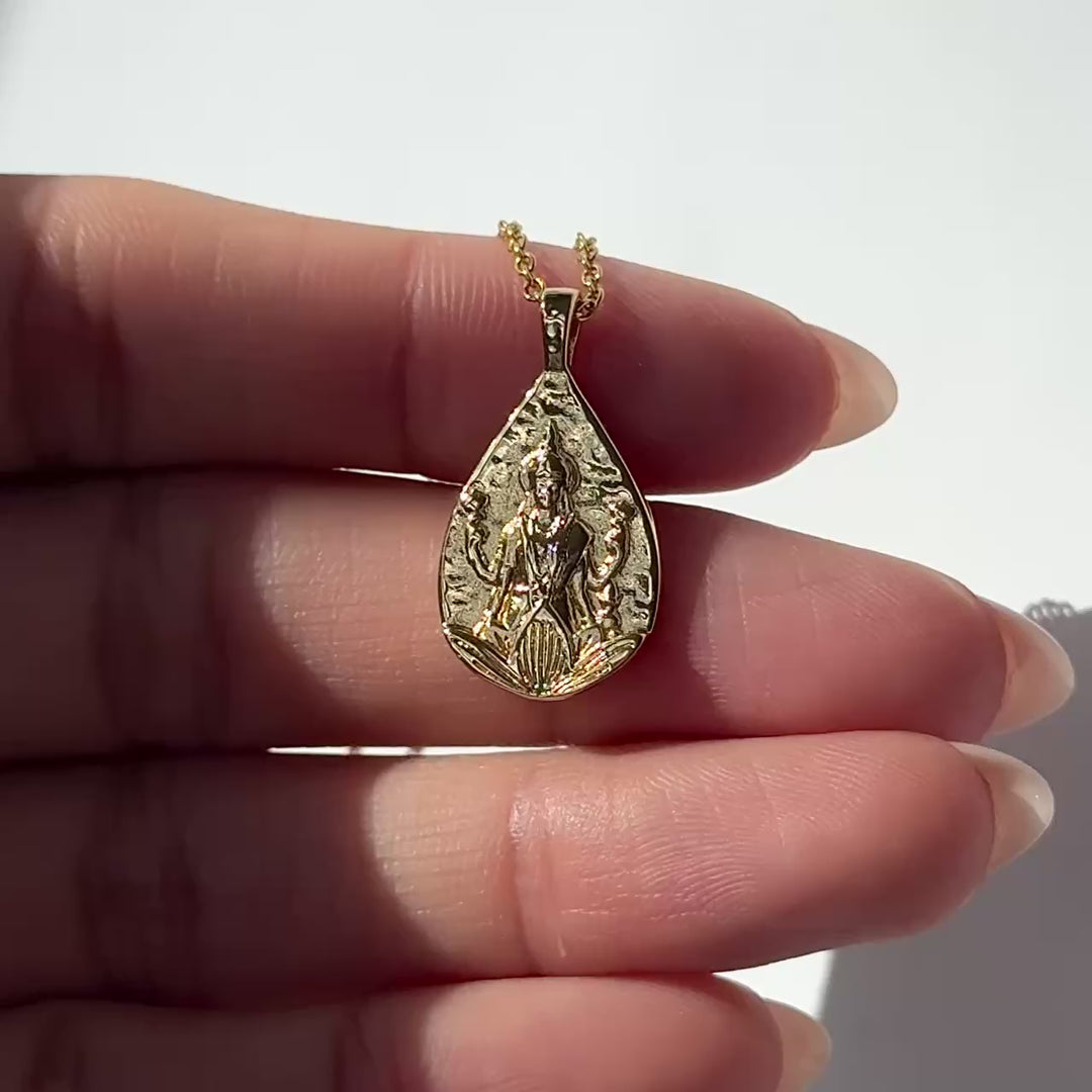 Goddess Lakshmi Necklace (Sample)
