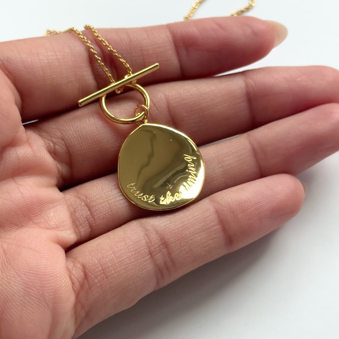 Trust The Timing Necklace (Defect)