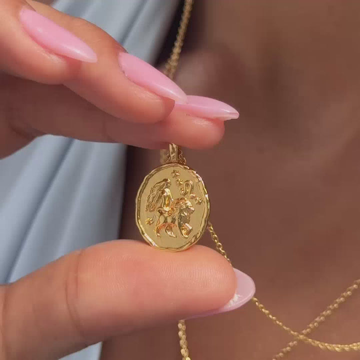 Leo Zodiac Necklace