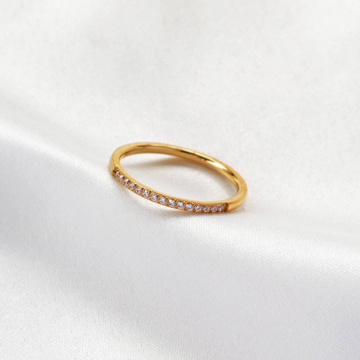 Cz Band Ring (Sample)