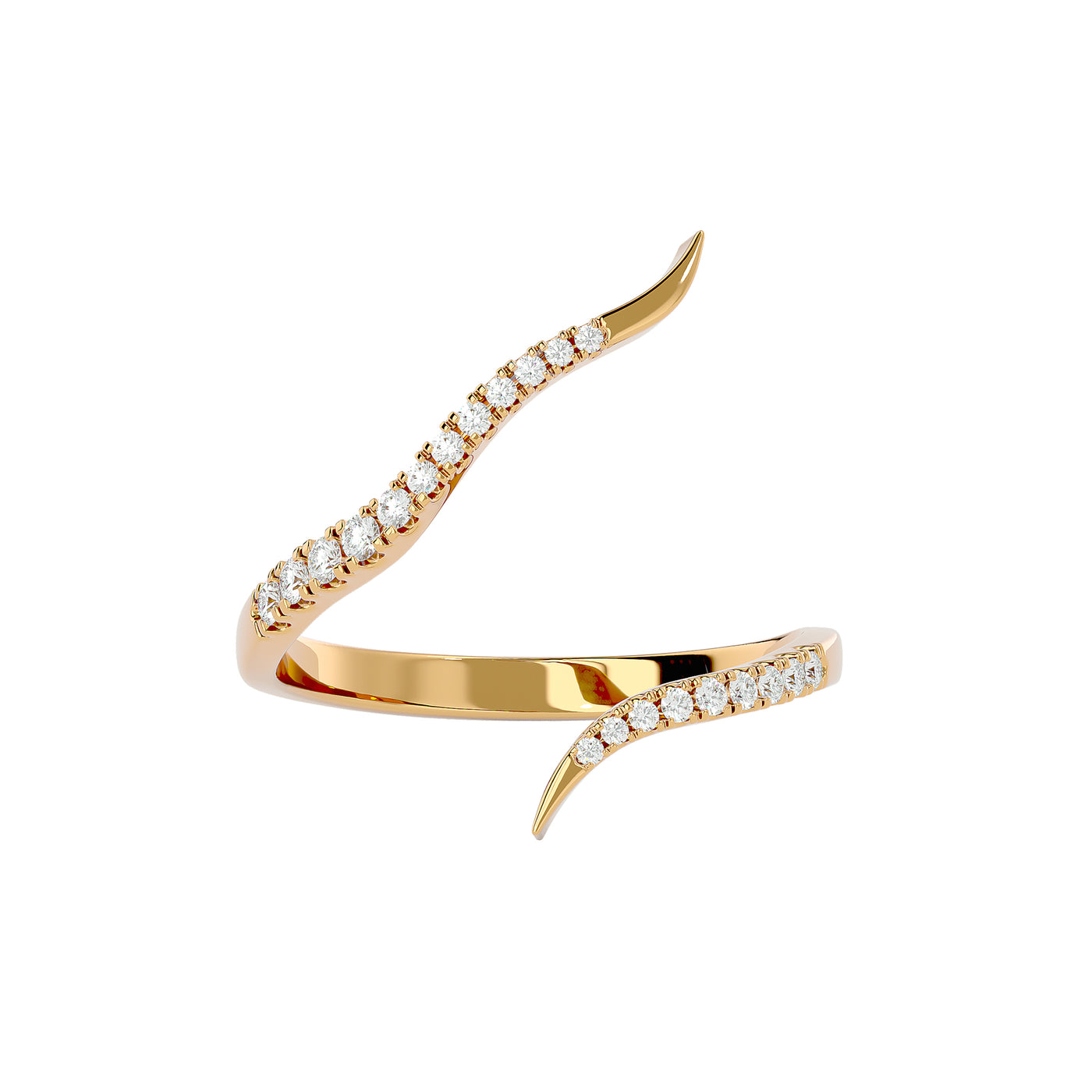 Open Wave Ring (Gold)