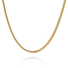 Rani and Co womens jewellery – 18k gold plated snake chain, water resistant and perfect for layering
