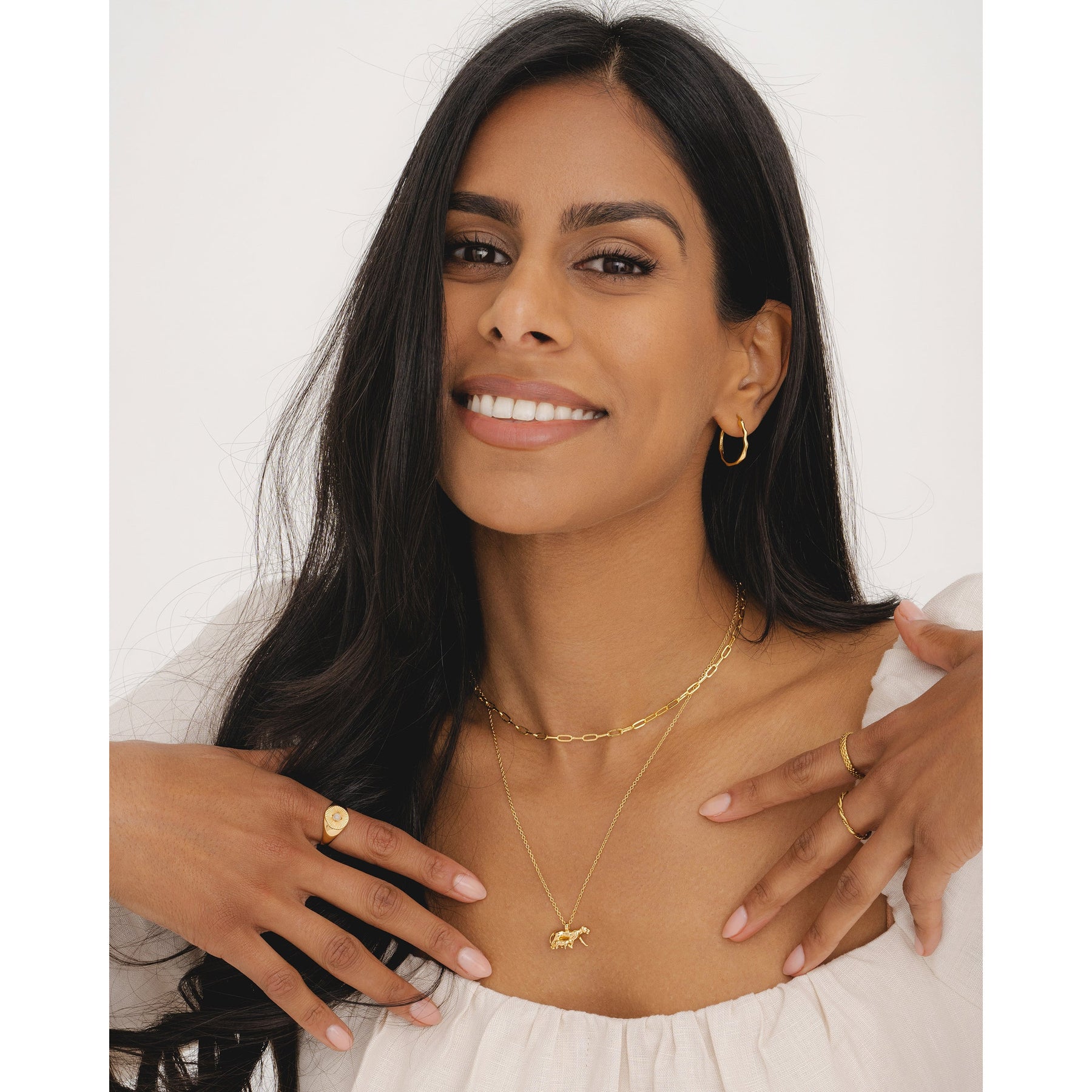 Cub Rani Pinterest Lioness & Cub Gold Necklace | Rani & Co. Jewellery