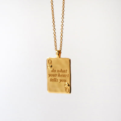 Do What Your Heart Tells You Necklace