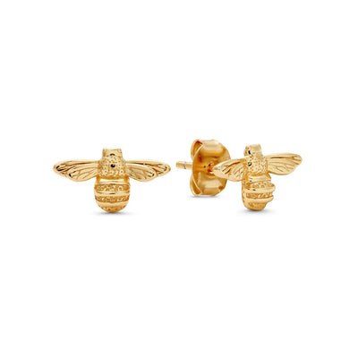 Queen Bee Stud Earrings