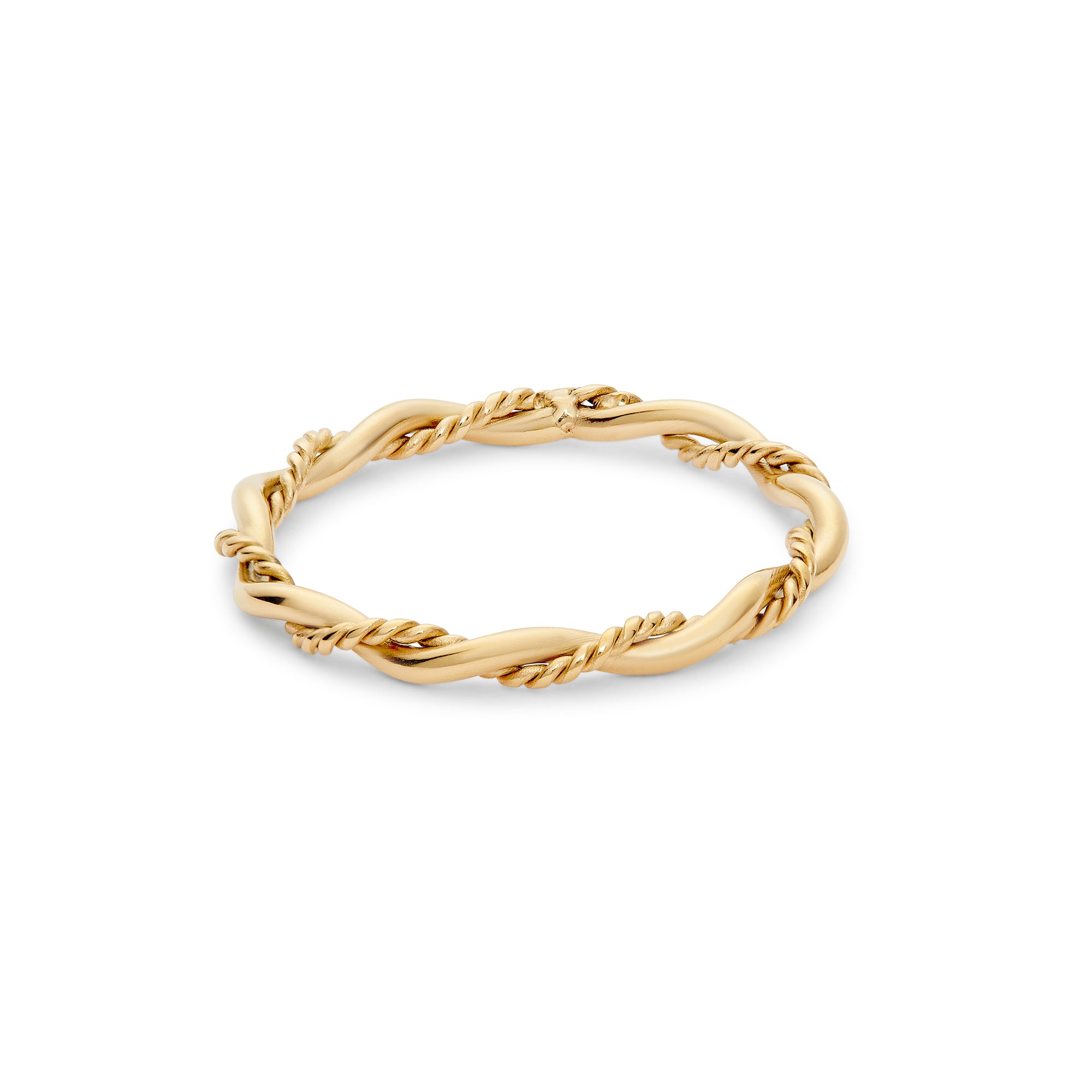 Gold Twist Ring